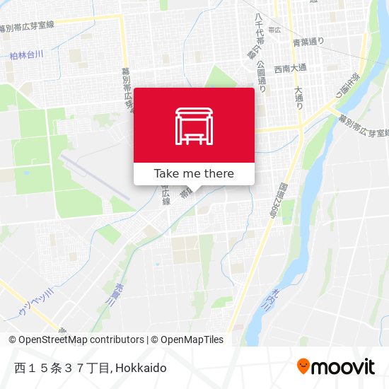 西１５条３７丁目 map
