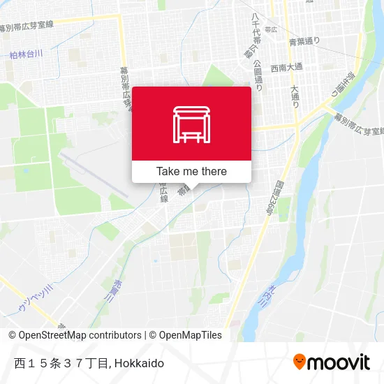 西１５条３７丁目 map