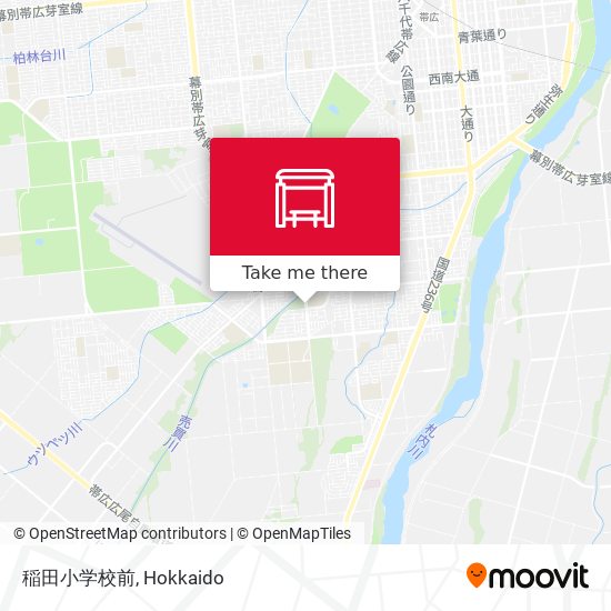 稲田小学校前 map