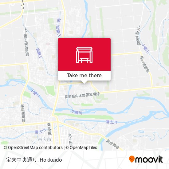 宝来中央通り map