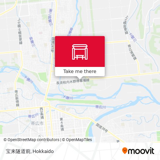 宝来隧道前 map