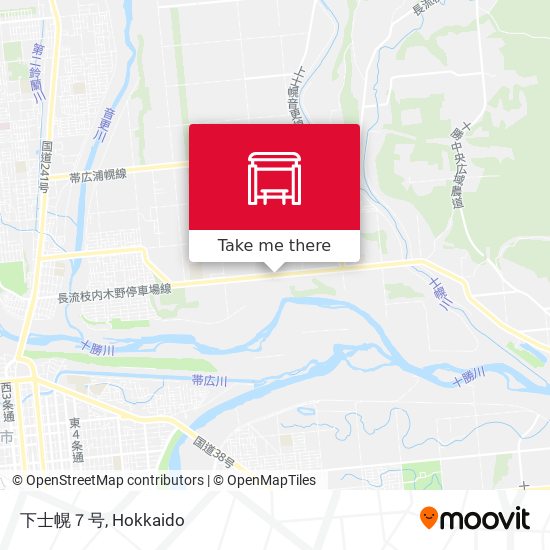 下士幌７号 map