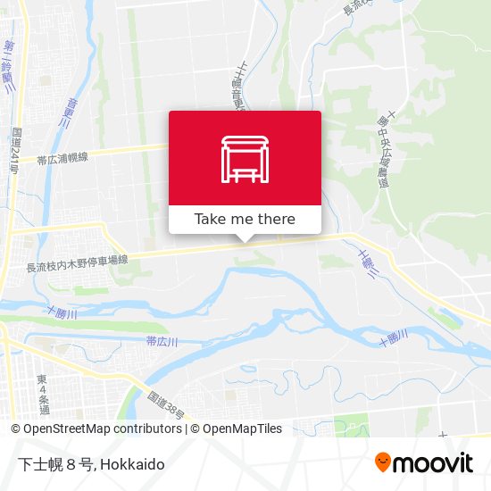 下士幌８号 map