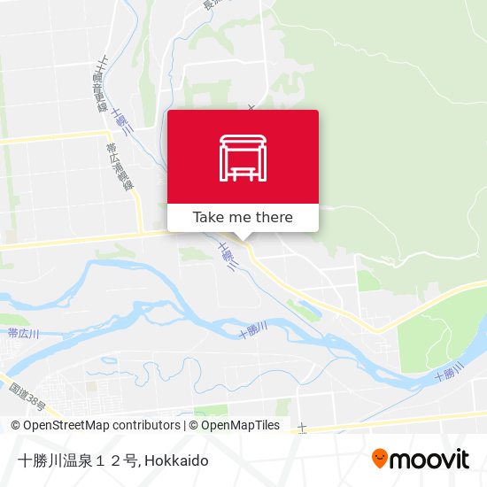 十勝川温泉１２号 map