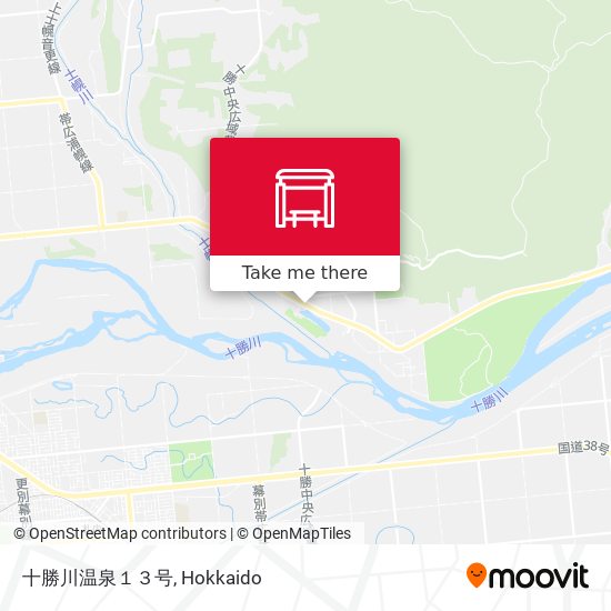 十勝川温泉１３号 map