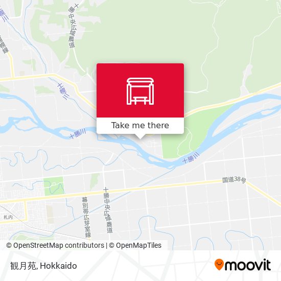 観月苑 map