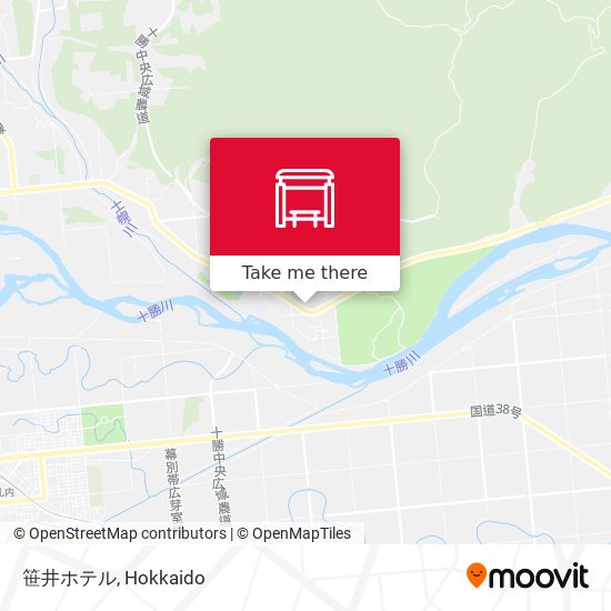 笹井ホテル map