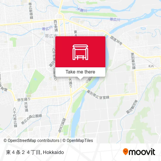 東４条２４丁目 map