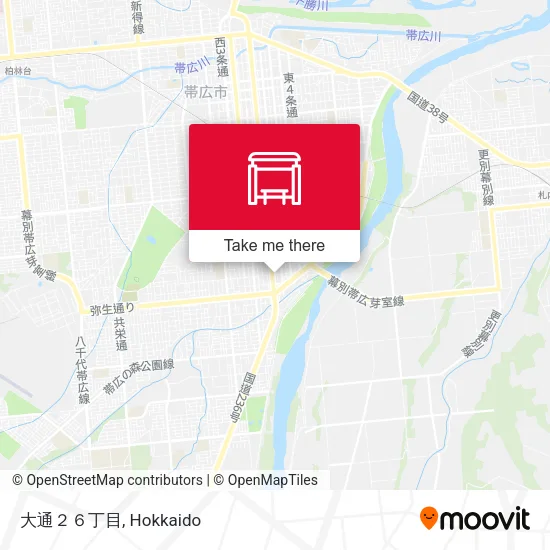 大通２６丁目 map