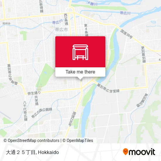 大通２５丁目 map