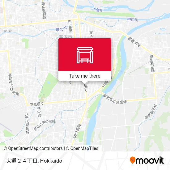 大通２４丁目 map