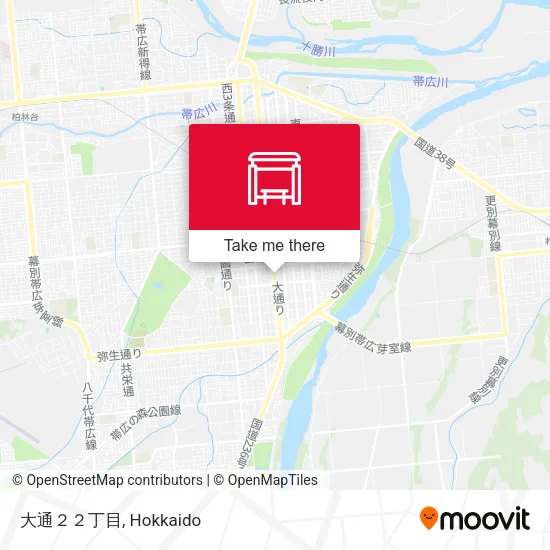 大通２２丁目 map
