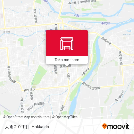 大通２０丁目 map