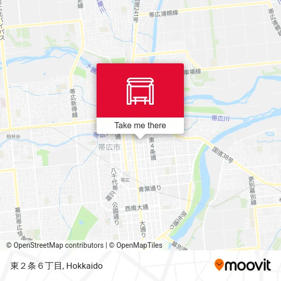 東２条６丁目 map
