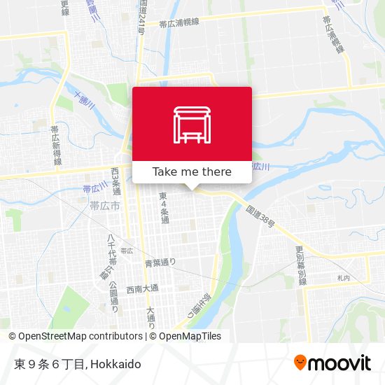 東９条６丁目 map