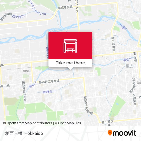 柏西台橋 map