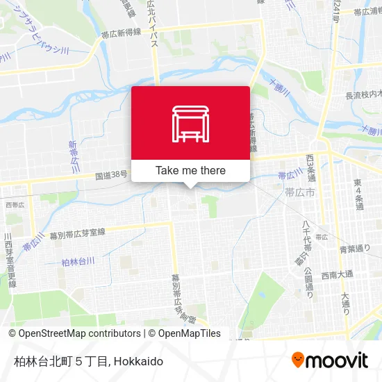 柏林台北町５丁目 map