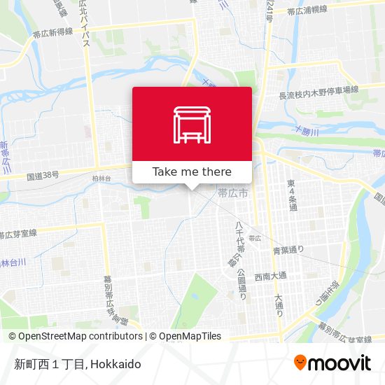 新町西１丁目 map