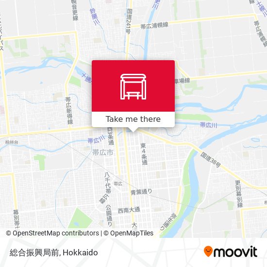 総合振興局前 map