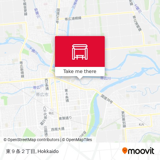 東９条２丁目 map