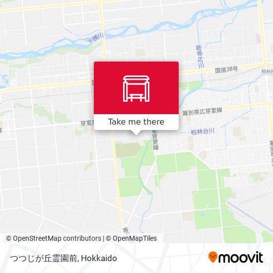 つつじが丘霊園前 map