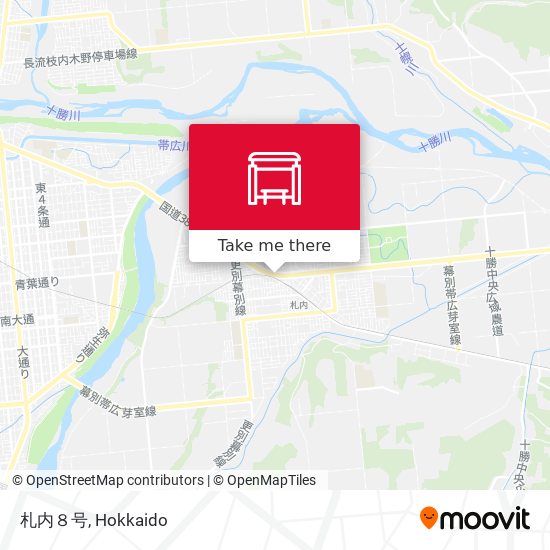 札内８号 map