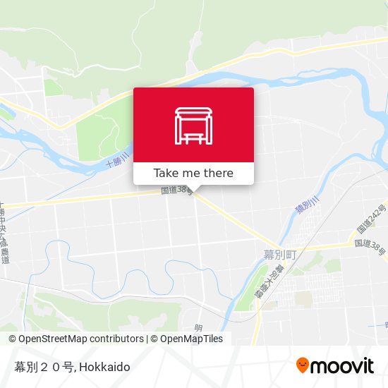 幕別２０号 map