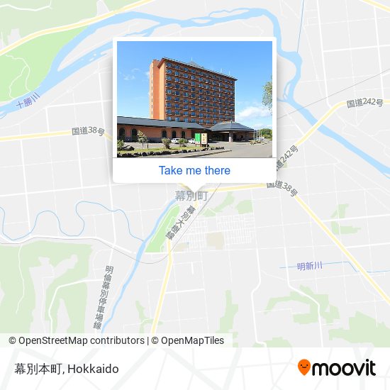 幕別本町 map