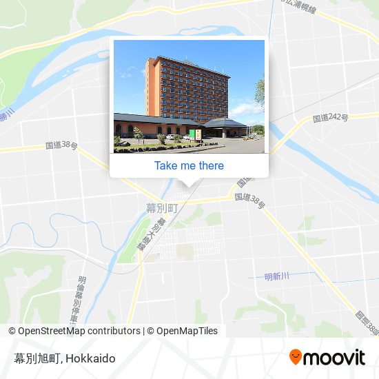 幕別旭町 map