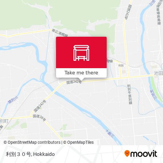 利別３０号 map