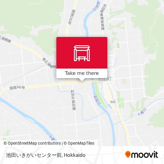 池田いきがいセンター前 map