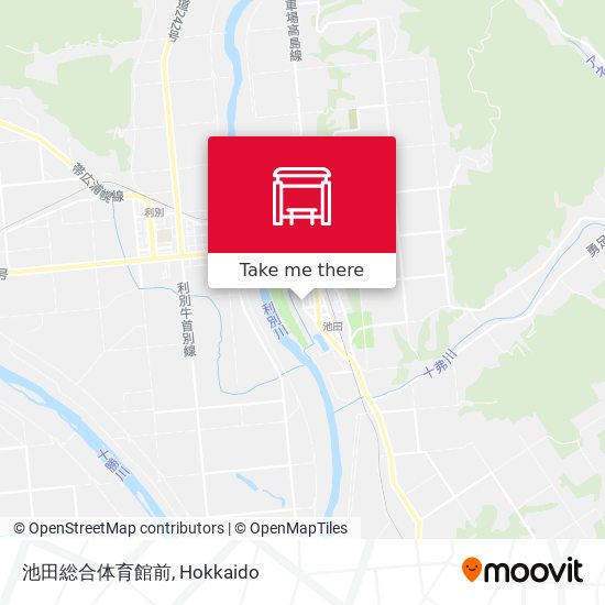 池田総合体育館前 map