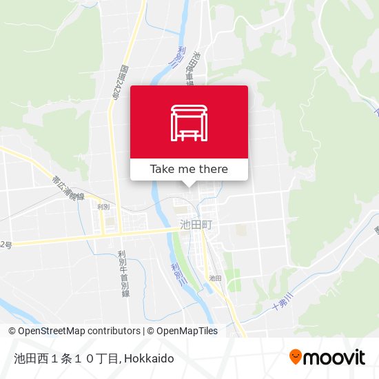 池田西１条１０丁目 map