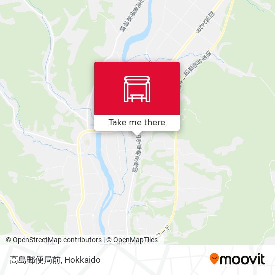 高島郵便局前 map