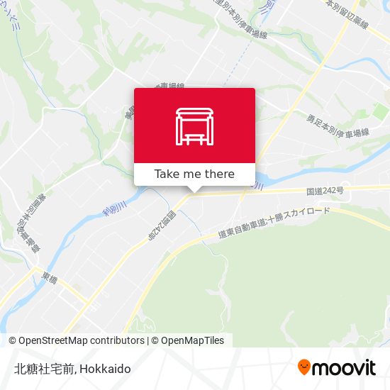 北糖社宅前 map