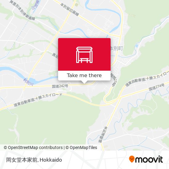 岡女堂本家前 map