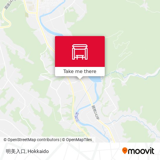 明美入口 map