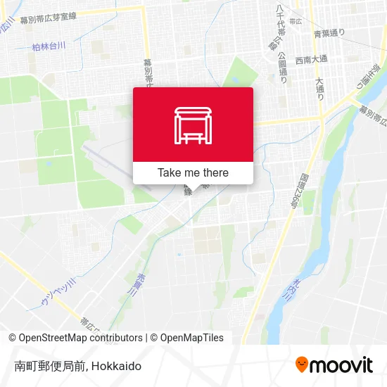 南町郵便局前 map