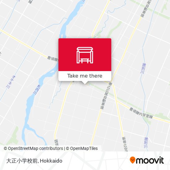 大正小学校前 map