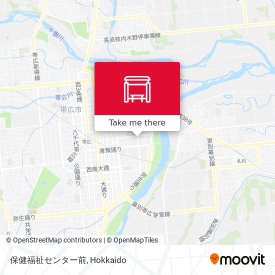 保健福祉センター前 map