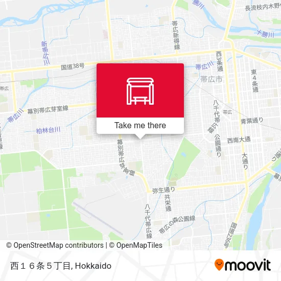 西１６条５丁目 map