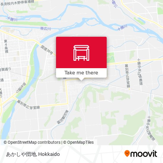 あかしや団地 map