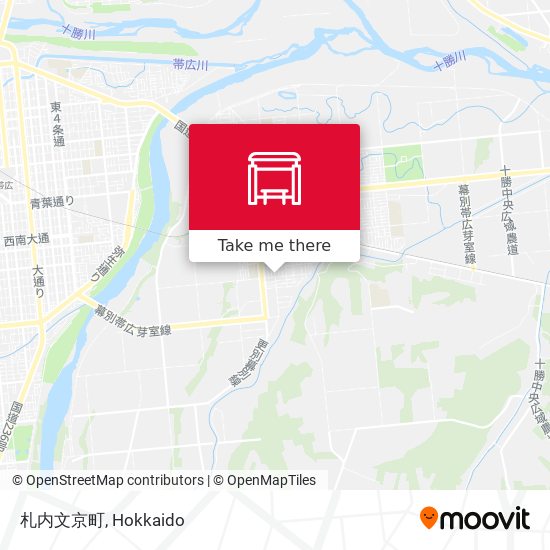札内文京町 map