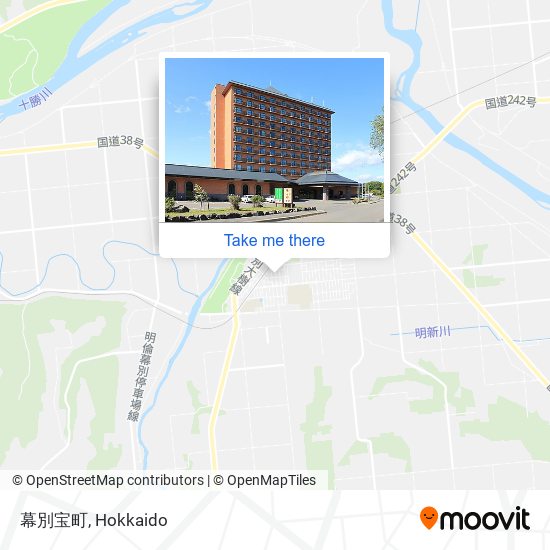 幕別宝町 map