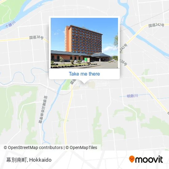 幕別南町 map