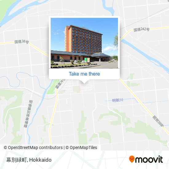 幕別緑町 map