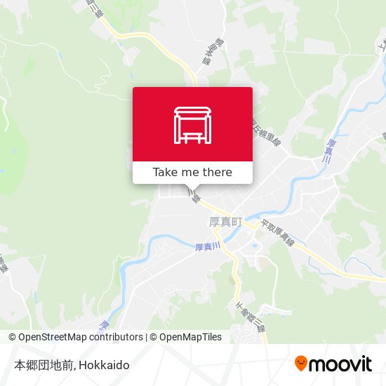 本郷団地前 map