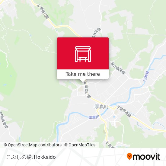こぶしの湯 map