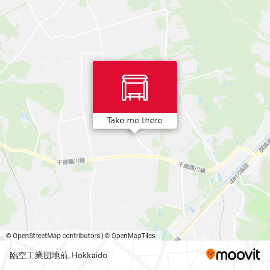 臨空工業団地前 map