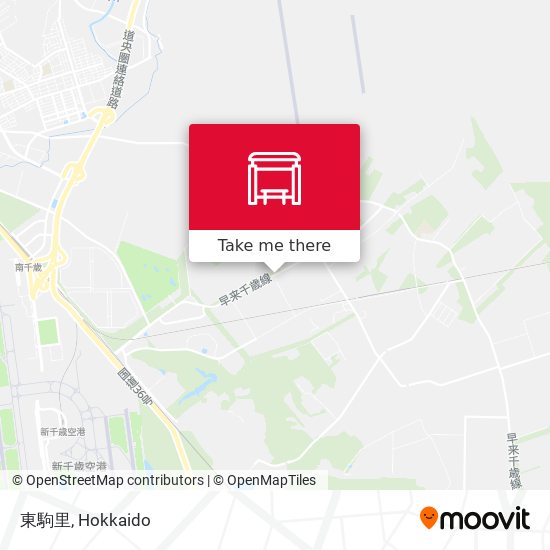 東駒里 map